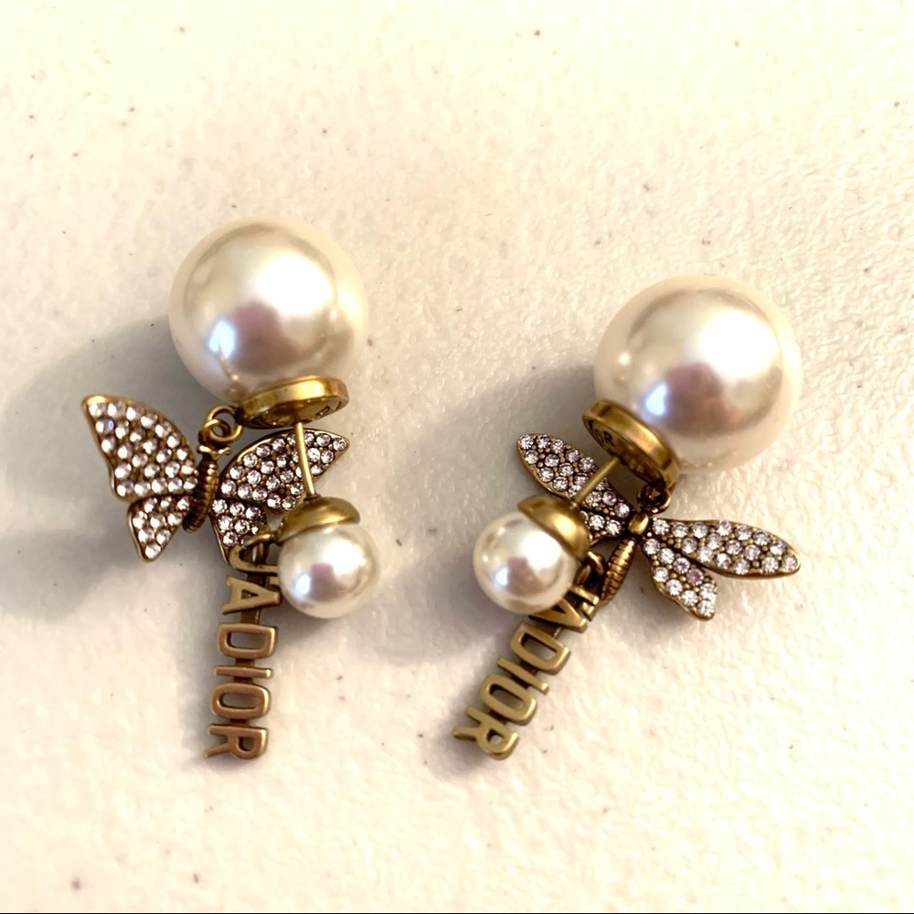 Dior Asymmetric Earrings